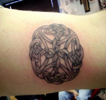 Celtic Knot Circle Tattoo